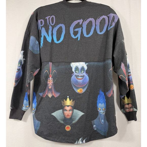 Disney Sweatshirt Women XS Spirit Jersey Villain Wicked Queen Ursula Iconic - Picture 2 of 16